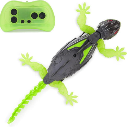 Kid Wall Climbing Chameleon Remote Control Cockroach Spider Gecko Simulation Crawling Toy Charging Halloween Prank Toy Gift