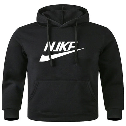 New autumn and winter men's and women's fleece hoodies for foreign trade, casual sports, fashionable men's hoodies