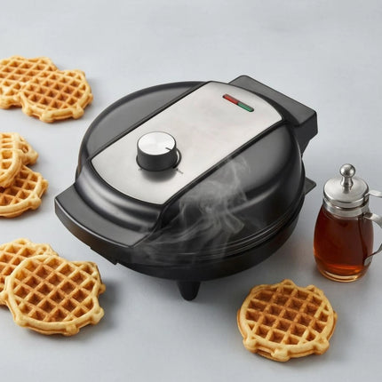 Electric Waffle Maker Temperature Control Dial Nonstick Waffle Maker
