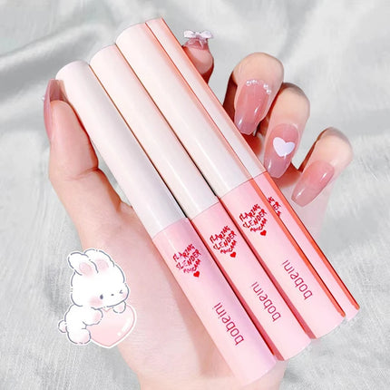 Ultra-Fine Brush Mascara Makeup Silk Fiber Lengthens Eyelashes Waterproof Fast Dry Matte Brown Black Curling Mascara Comestics