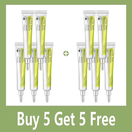 Retinol Shot Eye Cream Anti-aging Eye Serum for Dark Circles Wrinkles Hydrating Essence Firming Treatment Gentle Vitamin C Serum