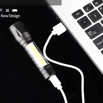 High Strong Power Led Flashlights Tactical Flash Light Torch Ultra Bright Lamp USB Charging Camping Fishing Defensa Zoom Lantern