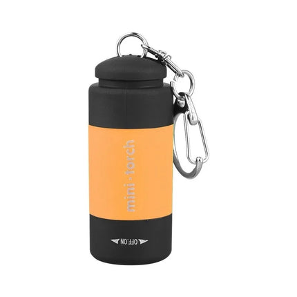USB Rechargeable Camping Mini Flashlight Strong Light Pocket Keychain Flashlight Waterproof Outdoor Hiking LED Multifunctional