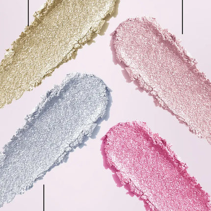 Herorange Color Block Dream Shadow Palette Four-Color Glitter Chameleon Effect Pearlescent Sparkling Easy to Apply Long-Lasting Non-Fading Mashed Potato Texture Four-Color Eyeshadow Palette Cosmetics Christmas Gift