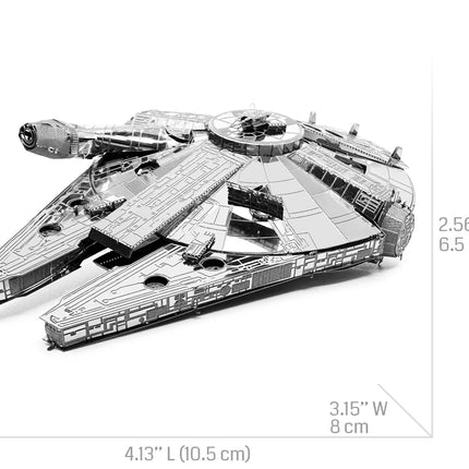 Millennium Falcon 3D metal puzzle kit DIY Laser Cut puzzle puzzle children puzzle toys