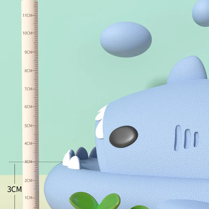 KIDMI Boys Girl Shark Slides Non-Slip Open Toe Cloud Sandals Cute Comfy Cushioned Thick Sole Slippers Cartoon Shower Slippers