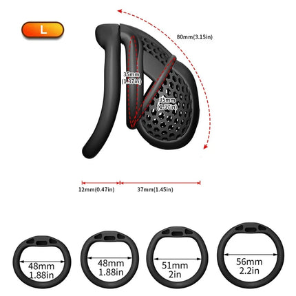 ABS Male Chastity Cage Lock Rings Penis Lock Catheter Plug BDSM Erotic Urethral Lock Bondage Adult Sex Toys Sexy Accessories Hot