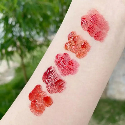 5PCS/set Lipstick Matte Water Light Lip Glaze Cigarette Case Non-stick Cup Long Lasting Lip Gloss Korea Lips Makeup Cosmetic