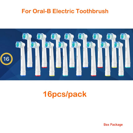 Replacement Toothbrush Heads For Oral-B Braun Electric Precision Clean Brush Heads Refill for 7000/Pro 1000/9600/ 5000/3000/8000