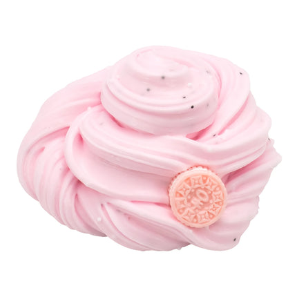 70ml Scented Cookies Butter Slime Kit - Blue Pink Charms Slime Soft Fluffy Putty DIY Sludge Christmas Birthday Gift Toys