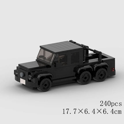 MOC Speed Sports Super Race Car Model Building Blocks DIY Bricks City Technical Rally Great Racing Vehicle Christmas Gift Toy