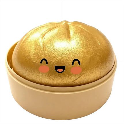 Simulation Flash Dumpling Pressure Ball Slow Rebound Soft Pinch Toy Anti Stress Relief For Office Home Decor And Birthday Gifts