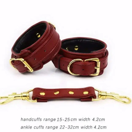 Thierry 7 Colors Available Handcuffs Restraints  Bondage Couples Adult Games Sex Toys for Women Erotic Wrist Ankle Cuffs