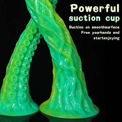 Long Butt Plug Silicone Long Anal Plug Tentacle Dildo Penis With Suction Cup Big Anal Sex Toys Progressive Vaginal Massage