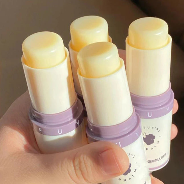 Cappuvini Grape Lipstick Stick 8g Moisturizing Nourishing Hydrating Soothing And Tender Lips For Winter Use Lip Balm Skin Care