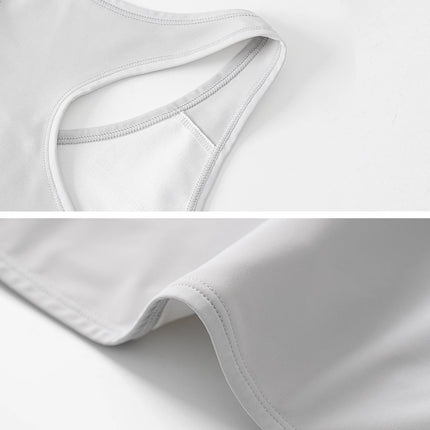 XUJI Transgender FTM Breathable Half Chest Binder Tank Top