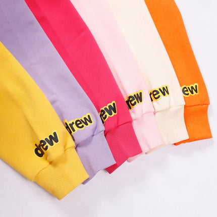 Drew House Multicolored Streetwear Hoodie Women Men Hip Hop Pullover Sweatshirt Unisex Couple Casual Hoodies