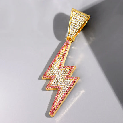 Hip hop Men Iced Out Cuban Link Chain Necklace for Men withPanda Tiger Shark Lip Heart Dollar Pendant Wholesale Jewelry Gifts