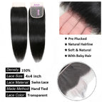 4x4 Lace Closure / China Mainland / 10inches