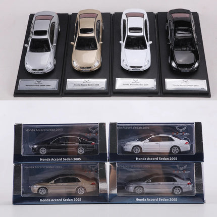 DCT 1/64 Honda 7th Generation Accord Car Alloy Motor Vehicle Diecast Metal Model Kids Xmas Gift Toys for Boys