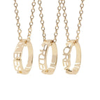 Gold Rings Necklace