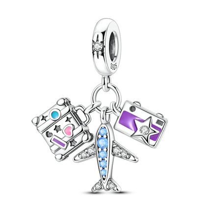 925 Sterling Silver Girl Holding Puppy Charm Love Tree of Life Fit Original 925 Bracelet For Women DIY Birthday Gift Jewelry