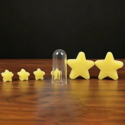 Time Capsule Sponge Star Magic Tricks Close Up Stage Props Magician Magie Professional Easy To Do Children Kids Toys Gifts