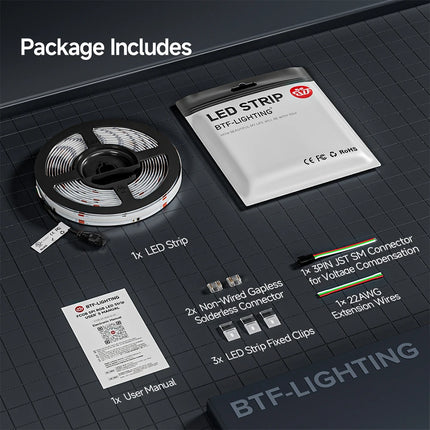 FCOB SPI RGB IC LED Light Strip WS2811 Addressable 720 630 LEDs Dream Color DC12V 24V WS2812B High Flexible FOB COB Lights