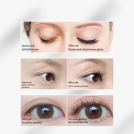 3D Curling Steel Tube Mascara Long-Lasting Extra Volume Waterproof Natural Lashes Beautify Eyelashes Korean Makeup Tool Mascara