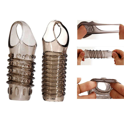 G Spot Vagina Vibrator Cock Ring Reusable Silicone Delay Ejaculation Stronger Erection Clitoris ButtPlug Anal Adult Sex Toys Men