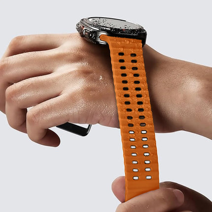 Ocean Strap for Samsung Galaxy Watch Ultra 2025 Sports Silicone Band for Galaxy Watch 8-7 Ultra 47mm Official Original Wristband
