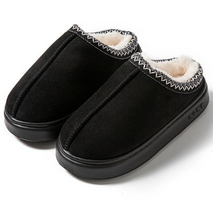 2024 Autumn Winter New Women Home Slippers Open-Toe Cross Band Linen Soled Indoor Slides Linen Soled Non-Slip Bathroom Slippers