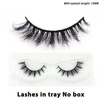 LEHUAMAO  3D Mink Lashes Wholesale Mink False Eyelashes Bulk 10/30/50 Pairs Soft Fluffy Natural Mink Lashes Makeup Mink Eyelashe