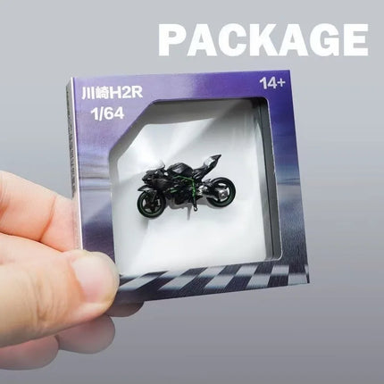 1:64 H2R Motorcycle Limited Edition Simulation Mini Model Collection Ornament Motorcycle Handmade Children's Toy Gift