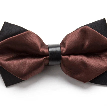 Men Ties Solid Fashion Butterfly Party Wedding Black Red Bow Tie for Boys Girls Candy Bowknot Accessories Formal Dress Bowtie