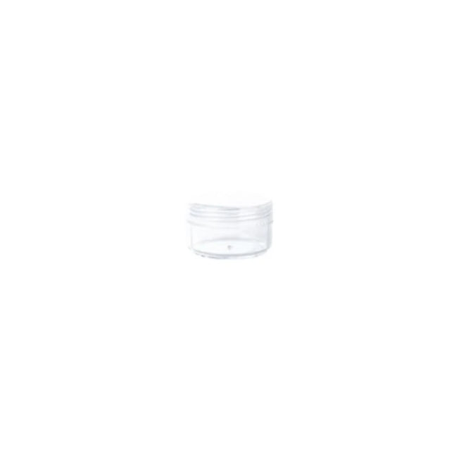 20/30/50pcs 5g 10g 15g 20g Mini Empty Plastic Cosmetic Jar Refillable Portable Container for Eyeshadow Makeup Face Cream Storage