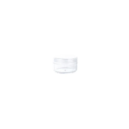 50pcs 5g 10g 15g 20g Mini Empty Clear Cosmetic Jars Refillable Travel Size for Eyeshadow Lip Gloss Cream Lotion Makeup Storage