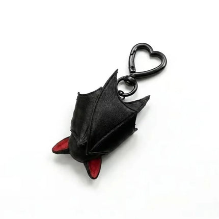 Gothic Style Bat Keychain Soft Portable Lightweight Bat Hanger Decoration Novelty Pendant Backpack Ornament