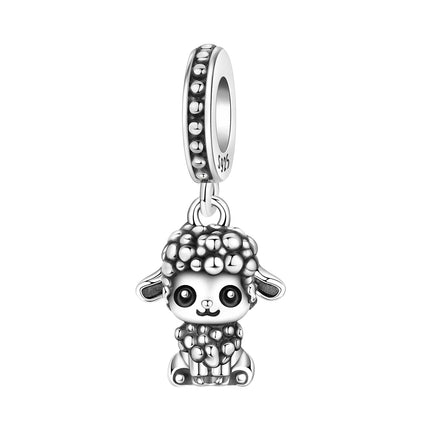 S925 Sterling Silver Charm Bead Angel Prayer Travel Memorial Pendant Fine Birthday Gift Fit Bangle Bracelet Necklace DIY Jewelry
