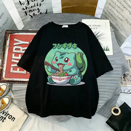 Pokemon 2026 New Hot T-shirt Men's T-shirt Casual Round Neck Women Short Sleeve Tee Summer Sports Casual Sleeve Tops Y2k Kids