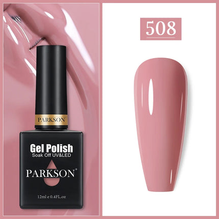 Parkson 12ML Nail Gel Polish HEMA TPO FREE Full Coverage 279 Color Gel Pigment Professional Nail Art Long Lasting Gel Varnish
