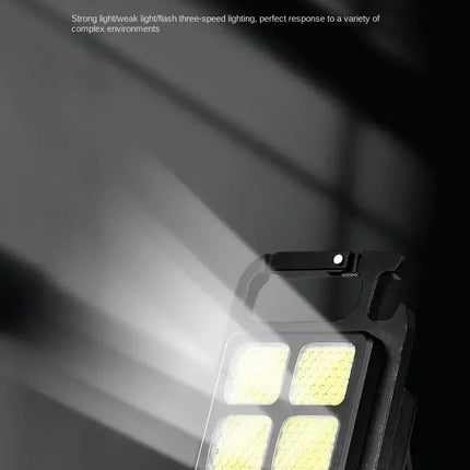 COB Flashlight LED Mini Protable Keychain Lamp High Bright Multifunctional Camping Lamp Outdoor Camping Torch Fishing Work Light
