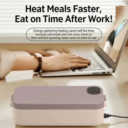 New USB Electric Lunch Box 900ml Portable Insulated Electric Lunch Box Is Suitable For Adult Office School Travel.