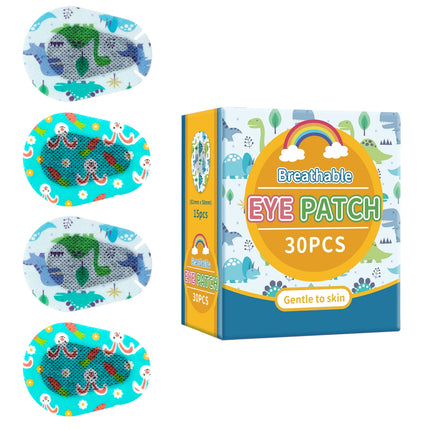 90PCS Child Amblyopia Eye Patch Training Eyeshade Orthoptic Corrected Eye Patches Lazy Kids Girl Boy Adult Adhesive Eye Mask Hot