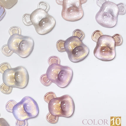 Arte Clavo Pearl Shiny Gel Nail Polish 10 Colors Manicure For Nails Soak Off UV LED Gel Nails Art Semi Permanent Gel Varnish