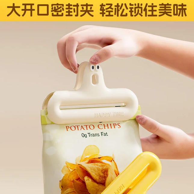 Caterpillar sealing clip moisture-proof snack clip kitchen sealing fixing clip multifunctional household clip fresh-keeping seal