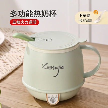 Personal Multifunction Wellness Cup, Ceramic Electric Heating Mug for Milk Tea Soup, Fast Portable Warmer for Travel Breakfast