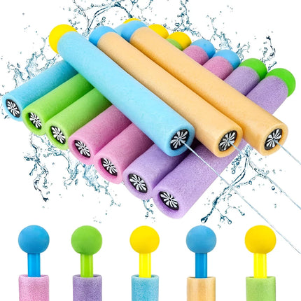 1/3/5pc Water Gun for Kids Summer Foam Watergun Toys Water Squirter Soaker Blaster Shooter Outdoor Swimming Pool Beach Games Toy