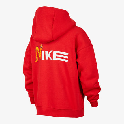 Nike Official Genuine Sportswear Club Big Kids Fleece Hoodie HV8956-657