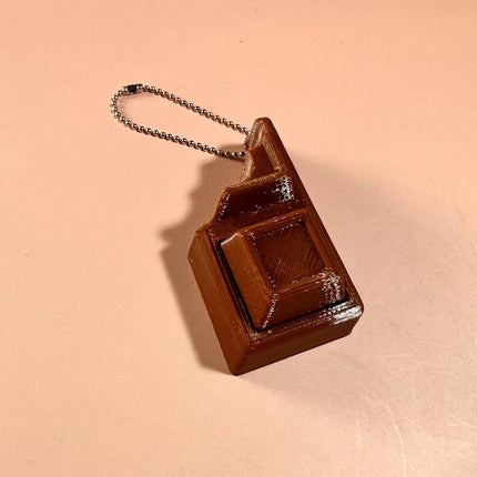 Calming Keychain Keys Finger Button Anti-stress Toys Funny Watermelon French Fries Ice Decompression Gifts for Children Adults